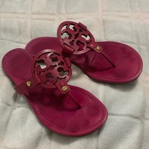 Tory Burch pink sandals